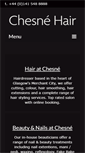 Mobile Screenshot of chesnehair.com